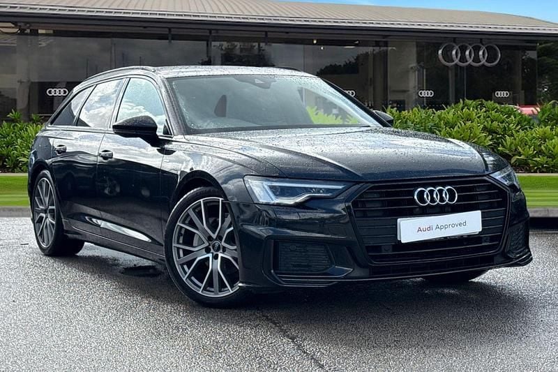 Grey Used 2021 Audi A6 Black Edition Estate | £26,480 (Good price) - Image 1/4