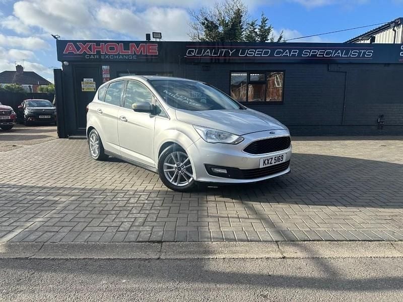 Used Ford C-MAX Zetec 125 HP (91 kW) 2017 Silver MPV