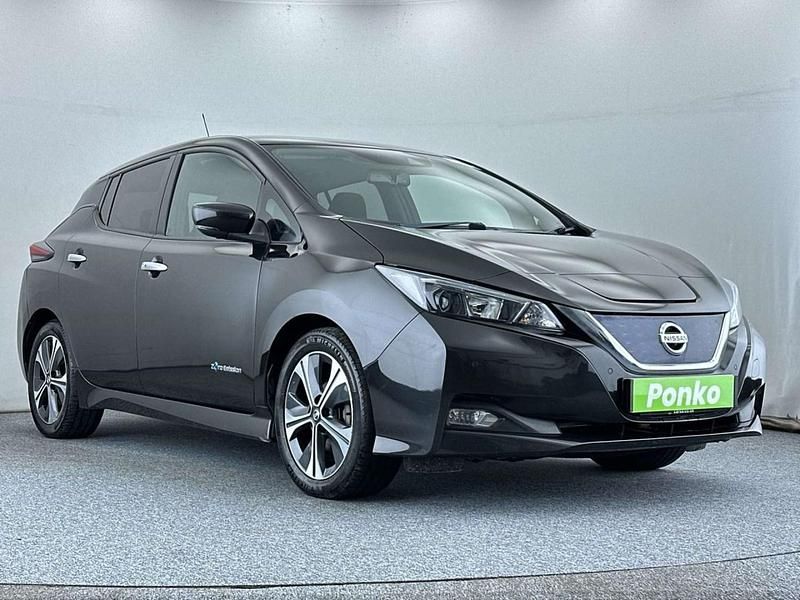 Used Nissan Leaf 110 kW (150 HP) 2018 Black Hatchback