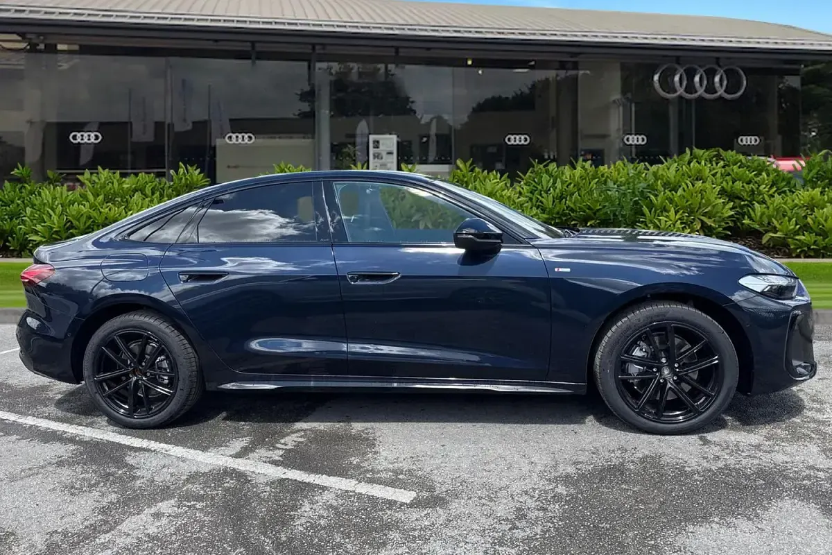 New Audi A5 Black Edition 2026 Blue Hatchback