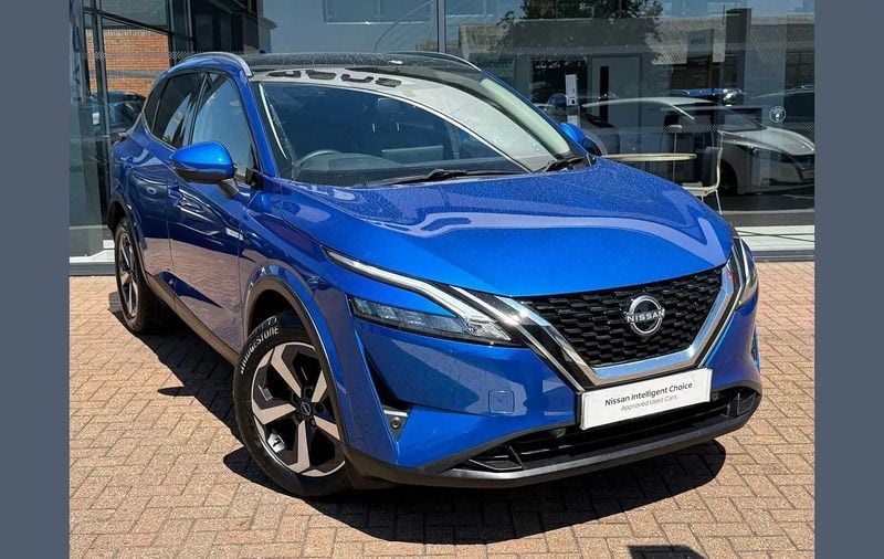 Blue Used 2023 Nissan Qashqai N-Connecta SUV | £21,299 (Fair price) - Image 1/3