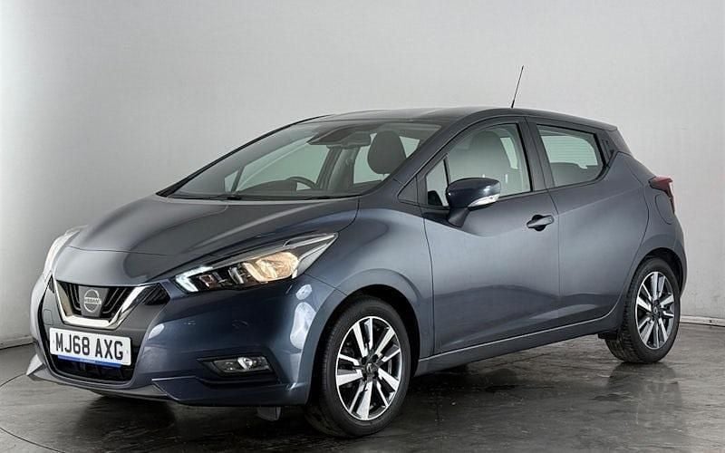 Used Nissan Micra Acenta Limited Edition 71 HP (52 kW) 2018 Grey Hatchback