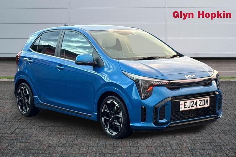 Used Kia Picanto GT-Line 62 HP (45 kW) 2024 Blue Hatchback