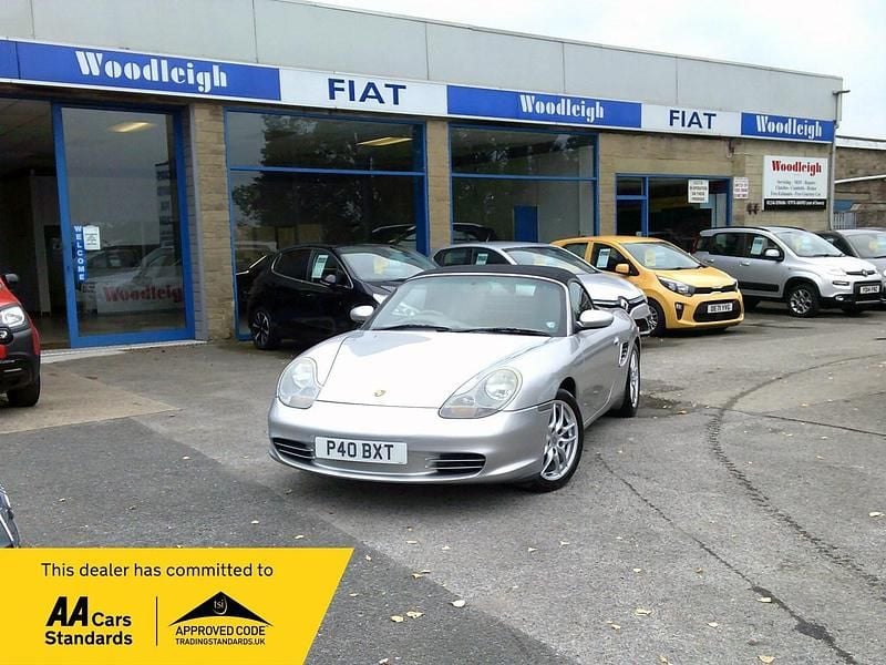 Silver Used 2004 Porsche 986 Boxster Cabriolet | £6,995 - Image 1/4