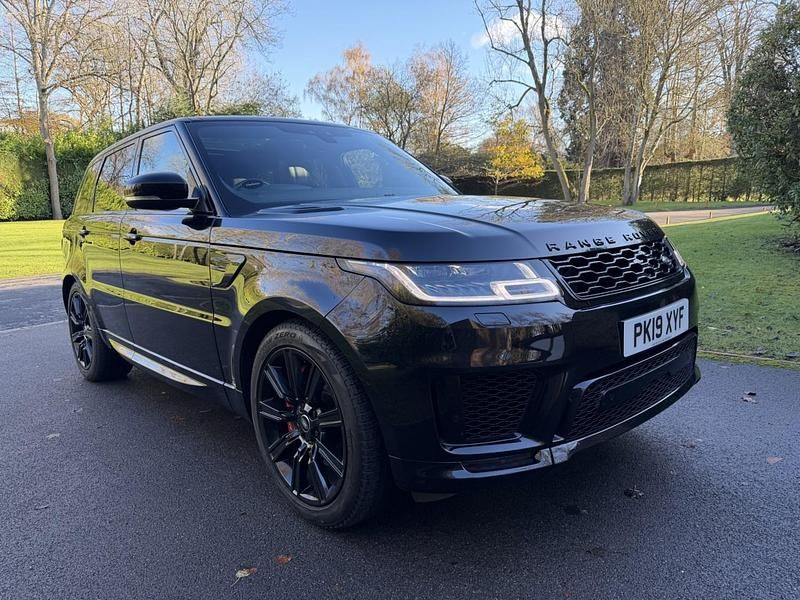 Black Used 2019 Land Rover Range Rover Sport HSE Dynamic SUV | £23,750 (Fair price) - Image 1/4