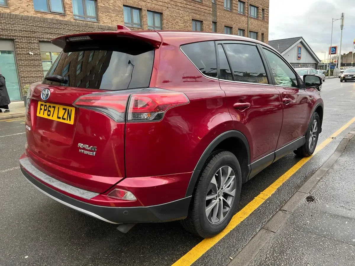 Used Toyota RAV4 Hybrid 2017 Red SUV