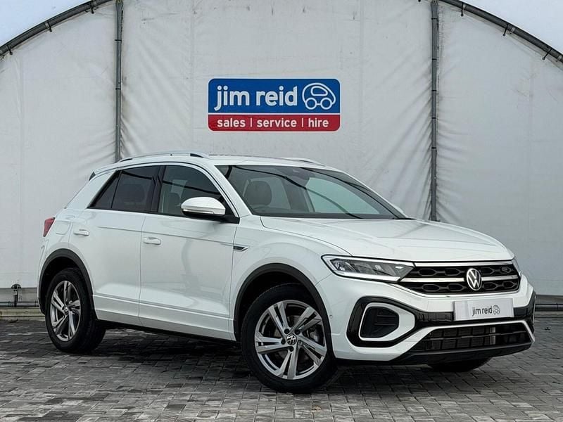 Used VW T-Roc R-line 150 HP (110 kW) 2023 White SUV