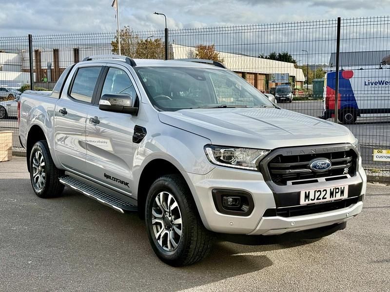 Silver Used 2022 Ford Ranger Wildtrack Pickup | £23,999 (Fair price) - Image 1/4