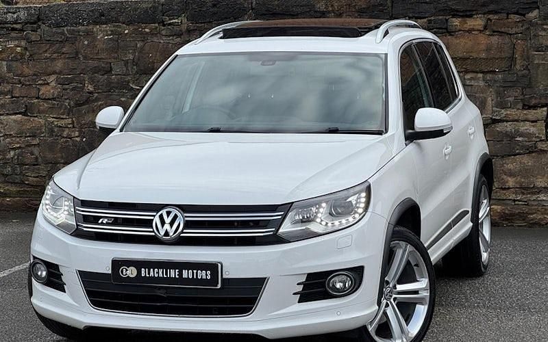 Used VW Tiguan R-line 177 HP (130 kW) 2013 White SUV