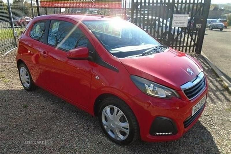 Red Used 2016 Peugeot 108 Active Hatchback | £4,290 (Fair price) - Image 1/1
