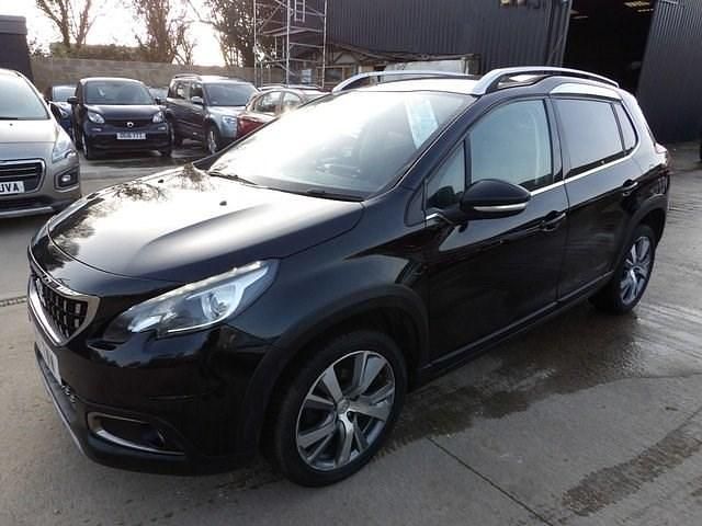 Used Peugeot 2008 Allure 100 HP (73 kW) 2017 Black SUV