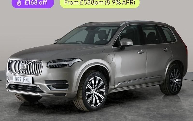 Grey Used 2021 Volvo XC90 Inscription SUV | £32,394 (Good price) - Image 1/3