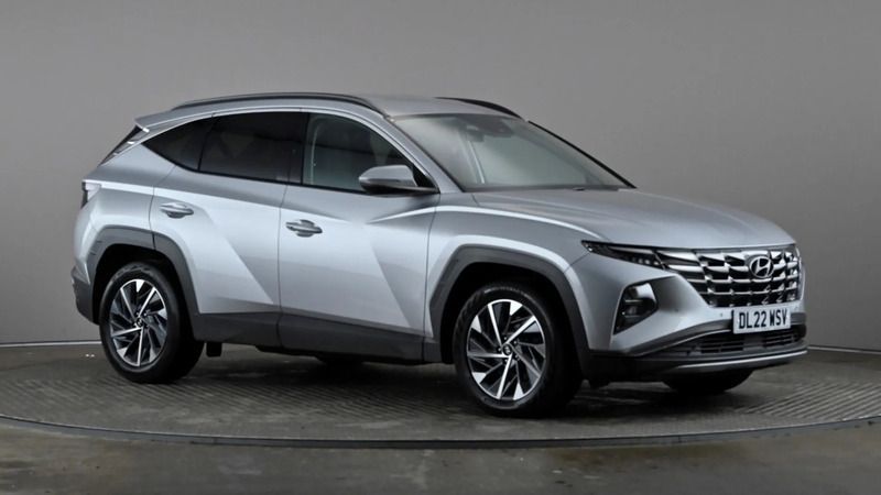 Silver Used 2022 Hyundai Tucson Premium SUV | £16,498 (Fair price) - Image 1/4