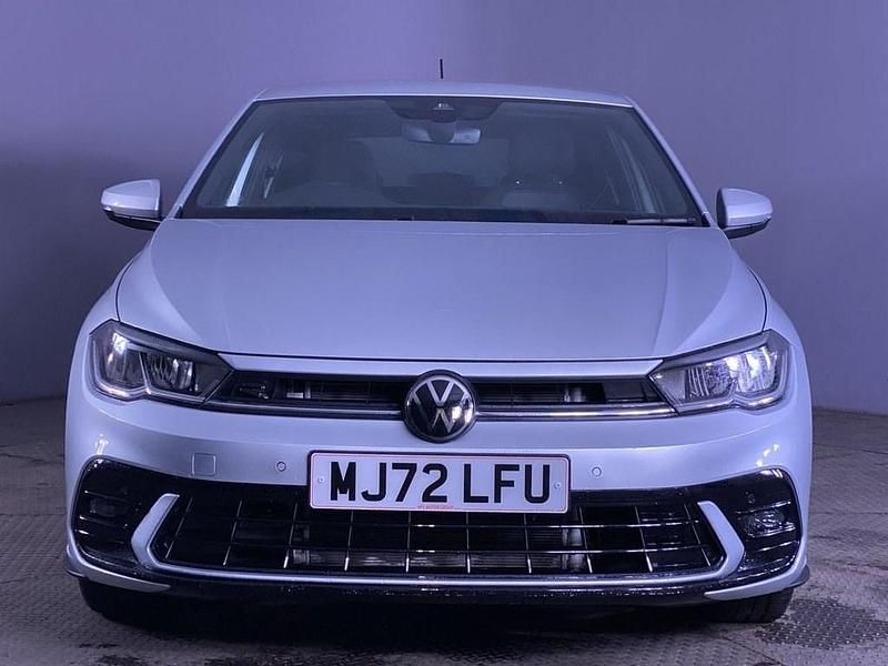 Used VW Polo R-line 110 HP (80 kW) 2022 Silver Hatchback