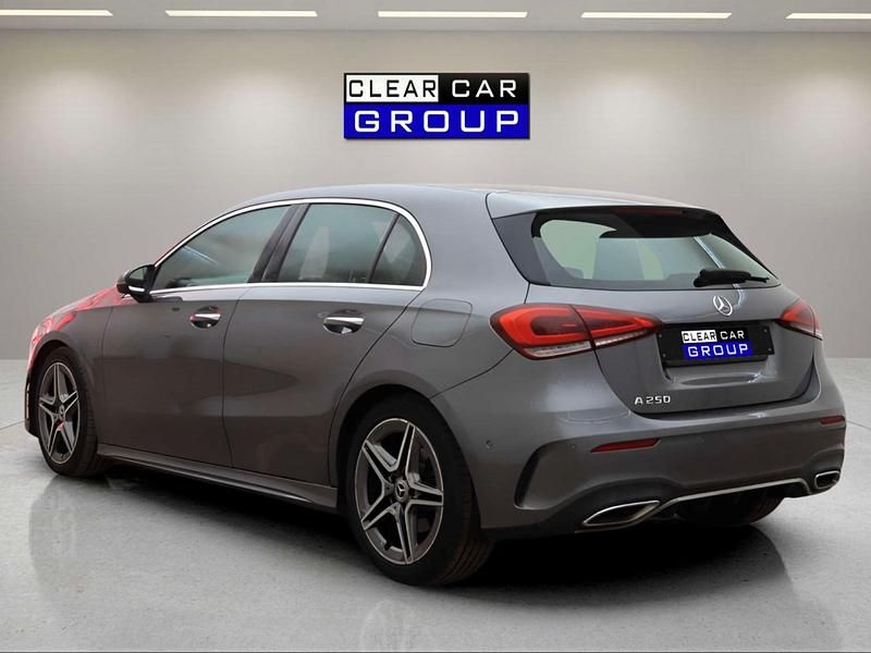 Used Mercedes A250 AMG Line Premium Plus 224 HP (164 kW) 2019 Grey Hatchback