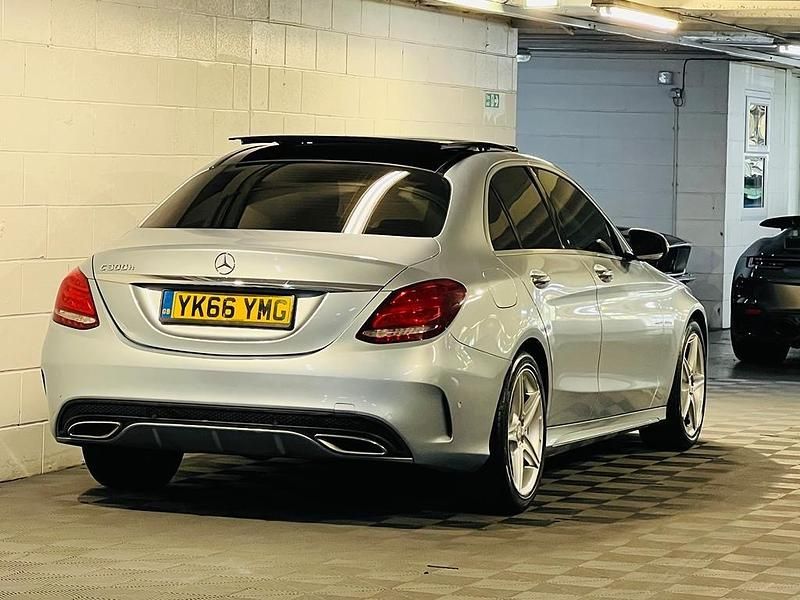 Used Mercedes C300 AMG Line Premium Plus 2016 Silver Sedan