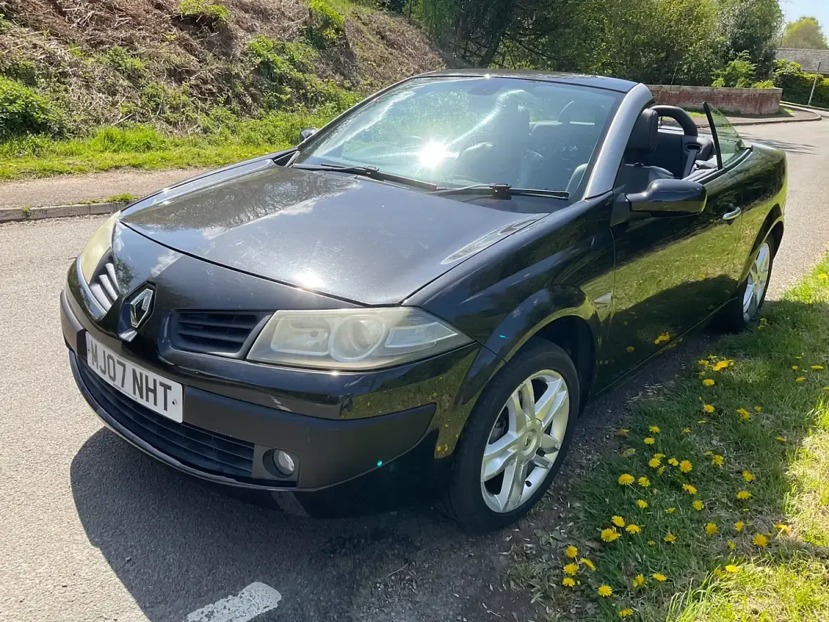 Used Renault Mégane Cabriolet Dynamique 2007 Black Cabriolet