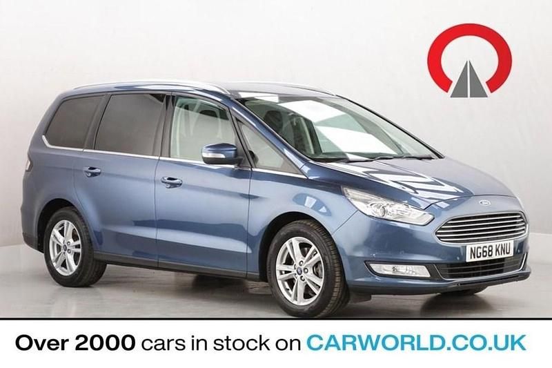 Used Ford Galaxy Titanium 150 HP (110 kW) 2019 Blue MPV