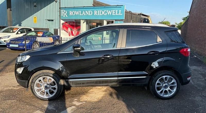 Used Ford Ecosport Titanium 125 HP (91 kW) 2019 Black SUV