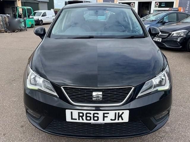 Used Seat Ibiza SE 90 HP (66 kW) 2016 Black Hatchback