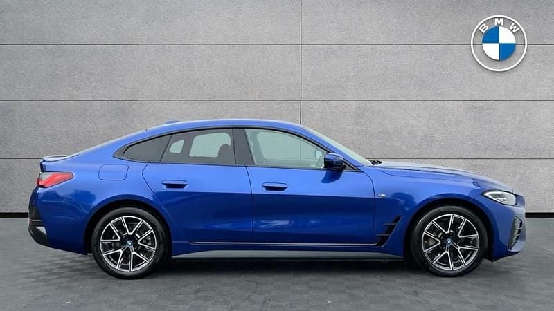 Used BMW i4 M Sport 246 kW (335 HP) 2022 Blue Sedan