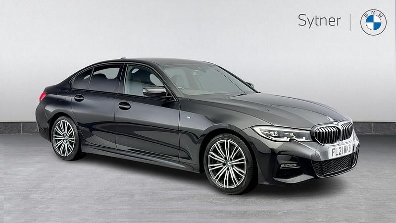Black Used 2021 BMW 330 M Sport Sedan | £24,000 (Good price) - Image 1/4