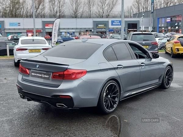 Used BMW 520 M Sport 2017 Blue Sedan