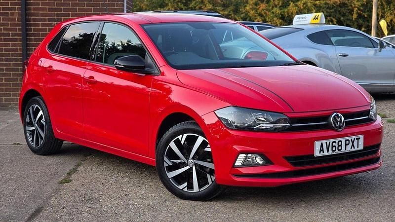 Red Used 2018 VW Polo Beats Hatchback | £11,629 (Fair price) - Image 1/4