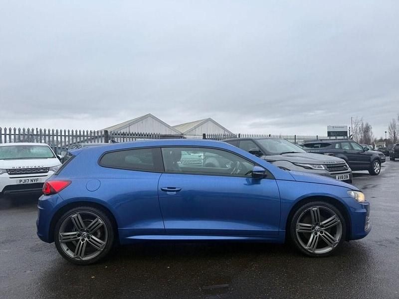 Used VW Scirocco R-line 184 HP (135 kW) 2015 Blue Coupe