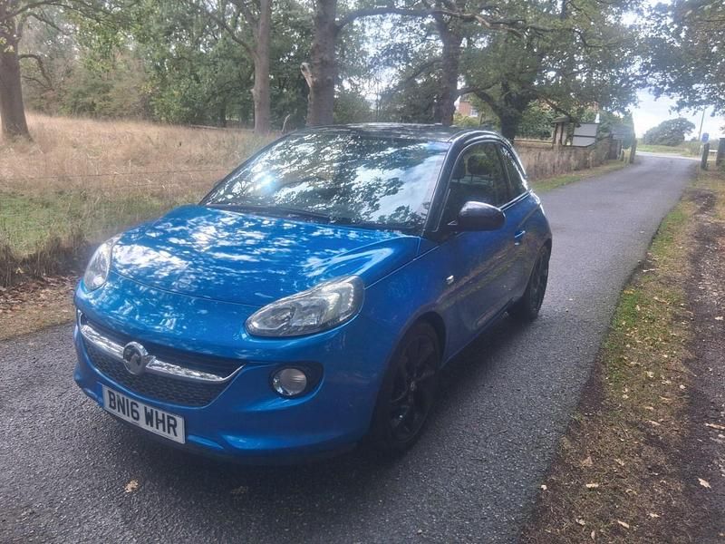 Used Vauxhall Adam S 2016 Blue Hatchback