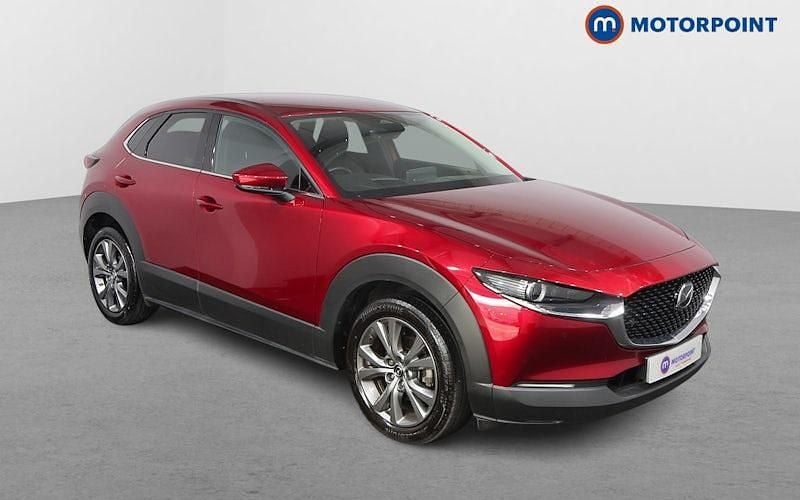 Red Used 2024 Mazda CX-30 Exclusive-Line SUV | £19,999 (Fair price) - Image 1/4