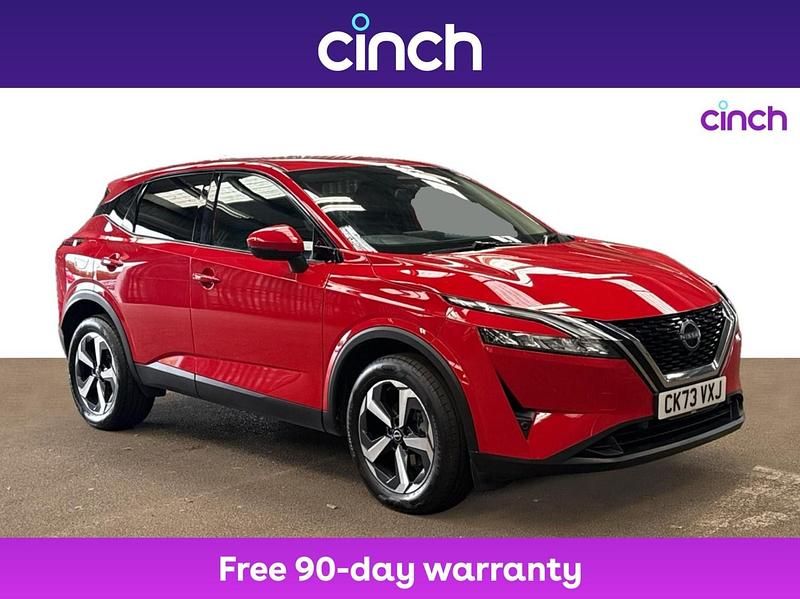 Red Used 2024 Nissan Qashqai N-Connecta SUV | £18,809 (Fair price) - Image 1/3