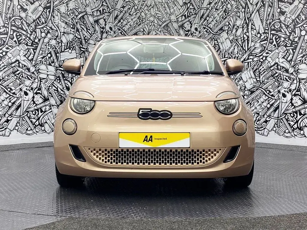 Used Fiat 500e Icon 86 kW (118 HP) 2022 Gold Hatchback