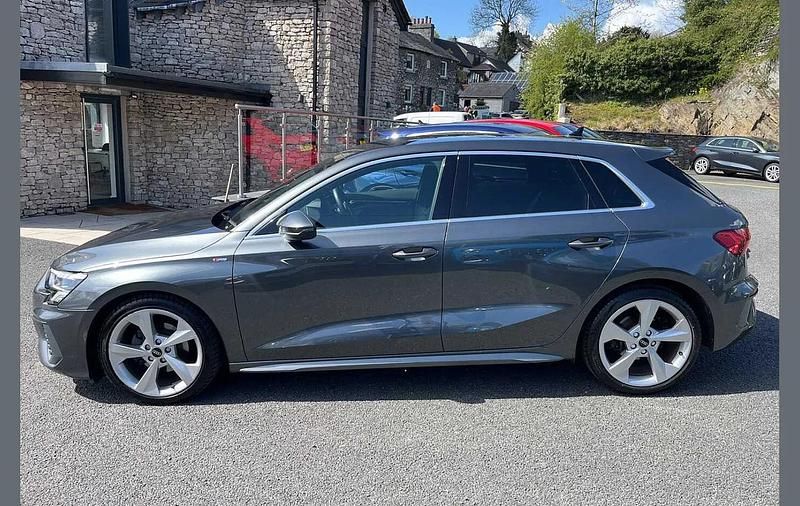 Used Audi A3 S-Line 148 HP (108 kW) 2022 Grey Hatchback