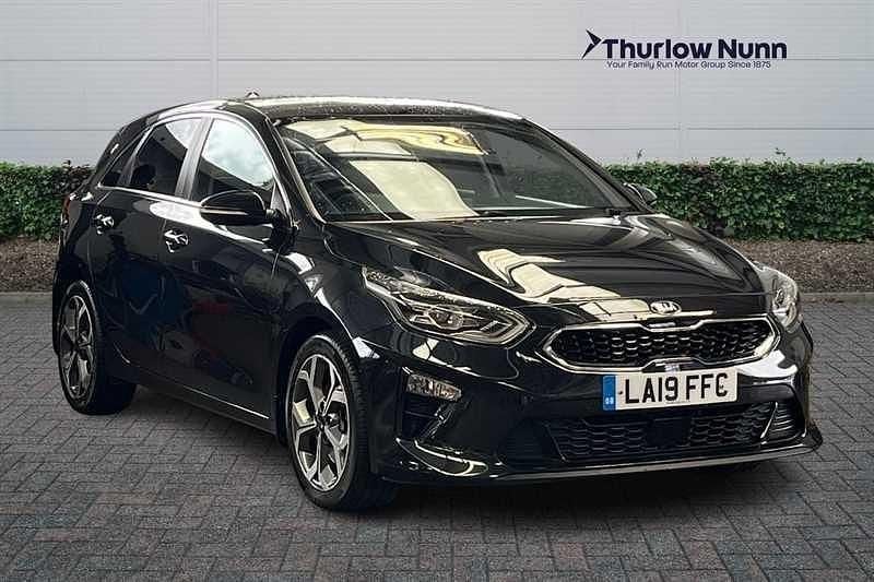 Used Kia Ceed First Edition 138 HP (101 kW) 2019 Black Hatchback