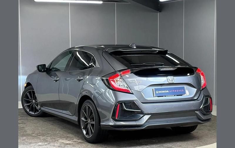 Used Honda Civic SR 126 HP (92 kW) 2021 Grey Hatchback