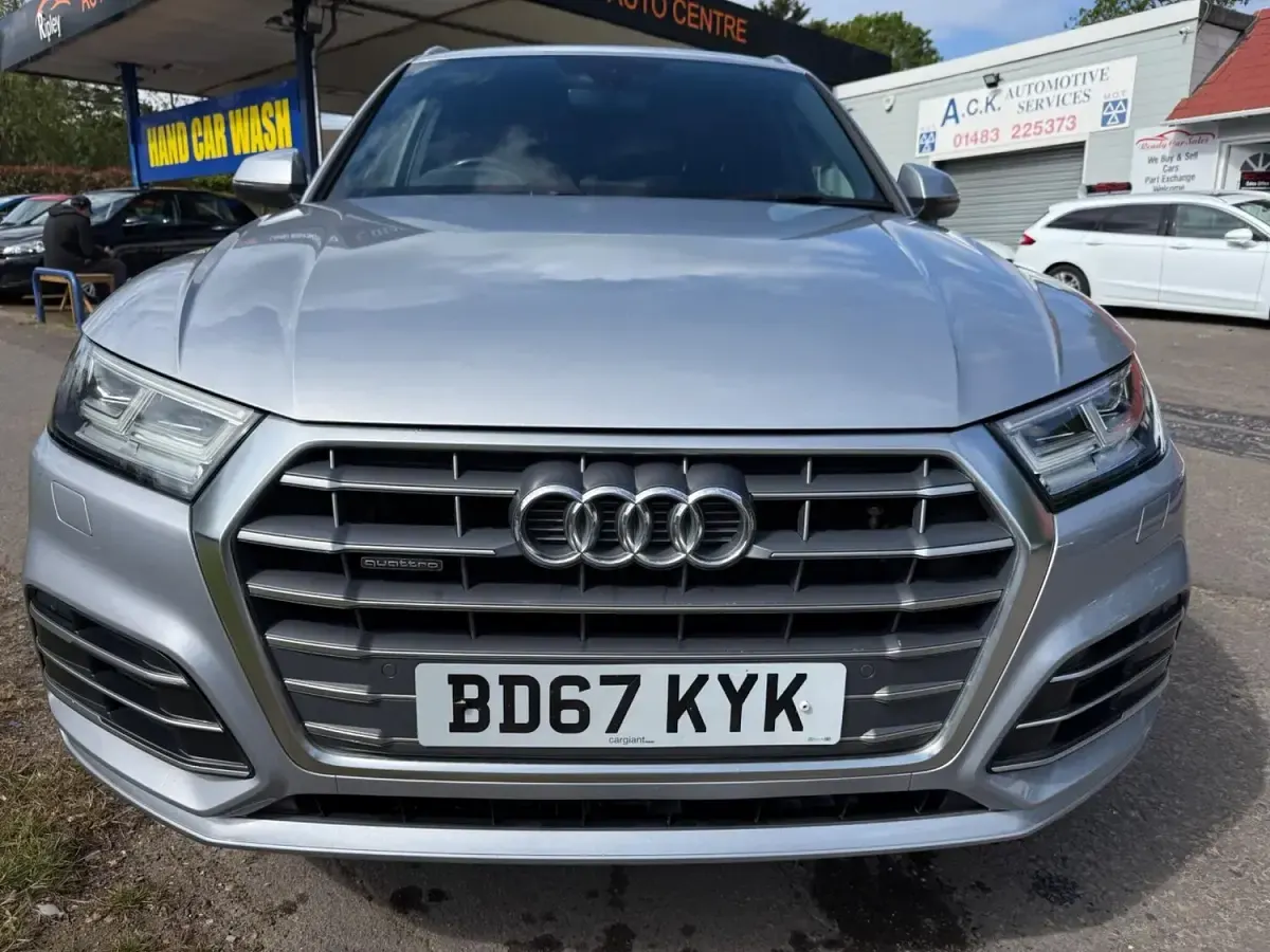 Used Audi Q5 S-Line 190 HP (139 kW) 2017 Silver SUV