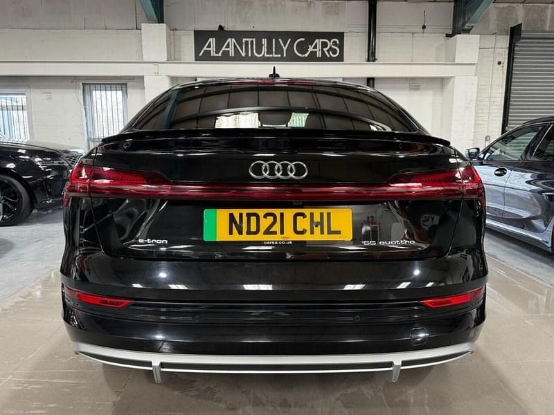 Used Audi e-tron S-Line 300 kW (408 HP) 2021 Black SUV