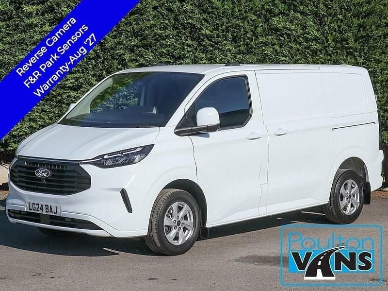 Used Ford Transit Custom Limited 136 HP (100 kW) 2024 Frozen white (solid colour) Van