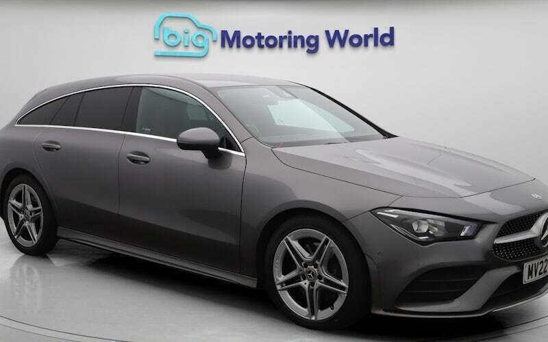 Grey Used 2022 Mercedes CLA200 Shooting Brake AMG line Estate | £21,300 (Fair price) - Image 1/4