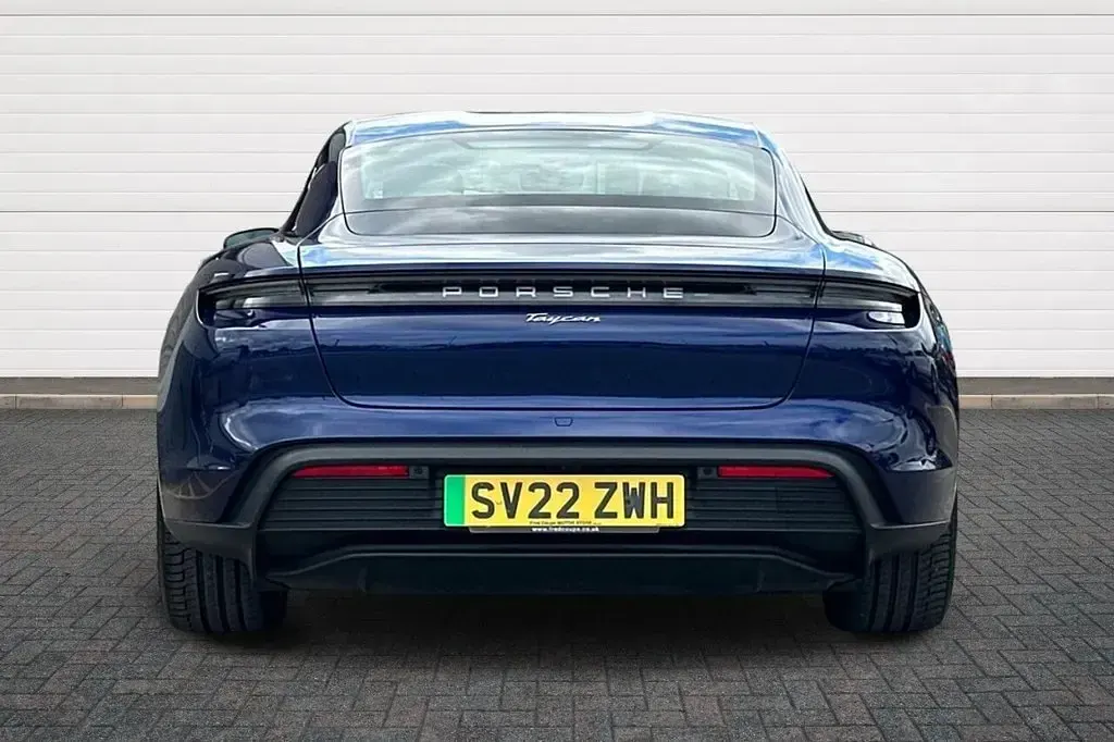 Used Porsche Taycan Performance Package 11 kW (15 HP) 2022 Blue Sedan