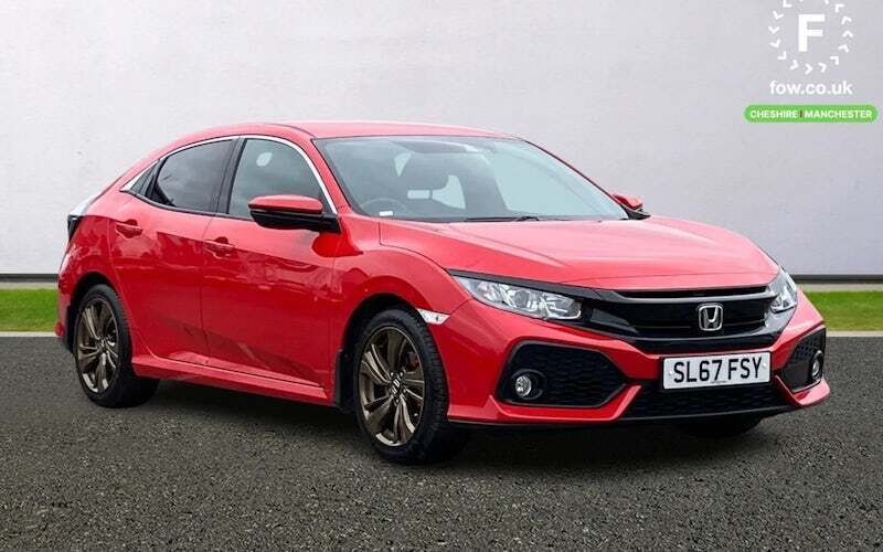 Red Used 2017 Honda Civic SR Hatchback | £10,999 (Good price) - Image 1/4