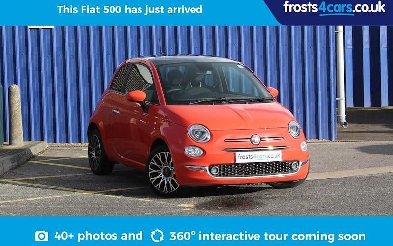Orange Used 2023 Fiat 500 Hatchback | £10,995 - Image 1/4