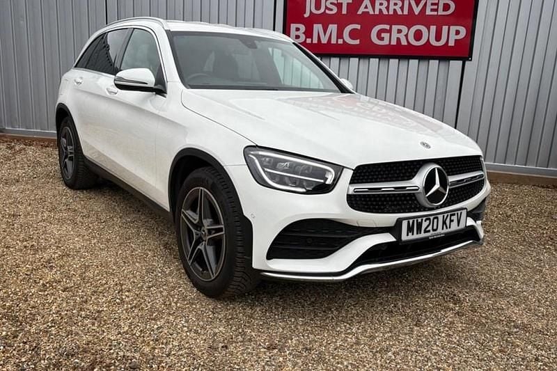 White Used 2020 Mercedes GLC220 AMG line Estate | £21,990 (Super price) - Image 1/1