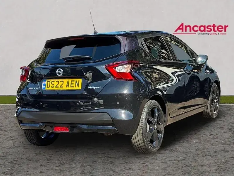 Used Nissan Micra 92 HP (67 kW) 2022 Enigma black Hatchback