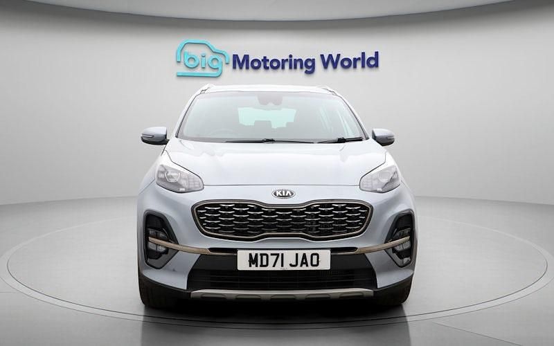 Used Kia Sportage GT-Line 136 HP (100 kW) 2021 Silver SUV