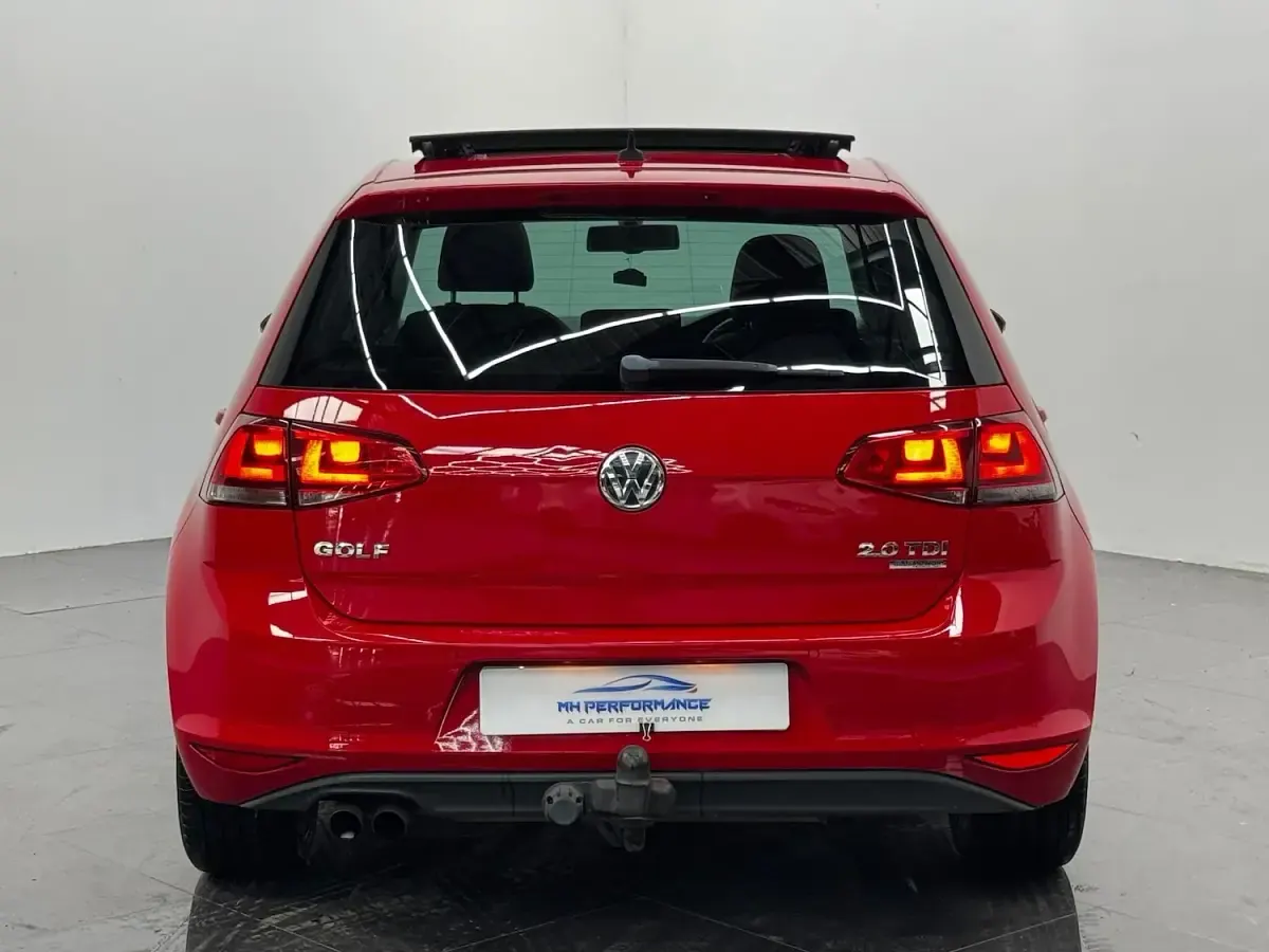 Used VW Golf VII GT 150 HP (110 kW) 2013 Red Hatchback