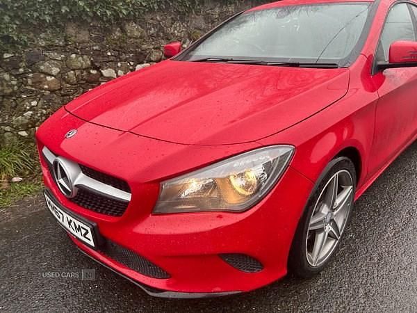 Used Mercedes CLA220 177 HP (130 kW) 2018 Red Sedan
