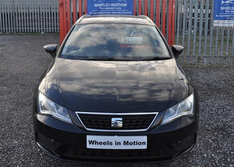Black Used 2017 Seat Leon SE Dynamic Estate | £6,595 (Fair price) - Image 1/4