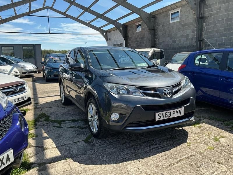Grey Used 2013 Toyota RAV4 SUV | £5,995 (Good price) - Image 1/4